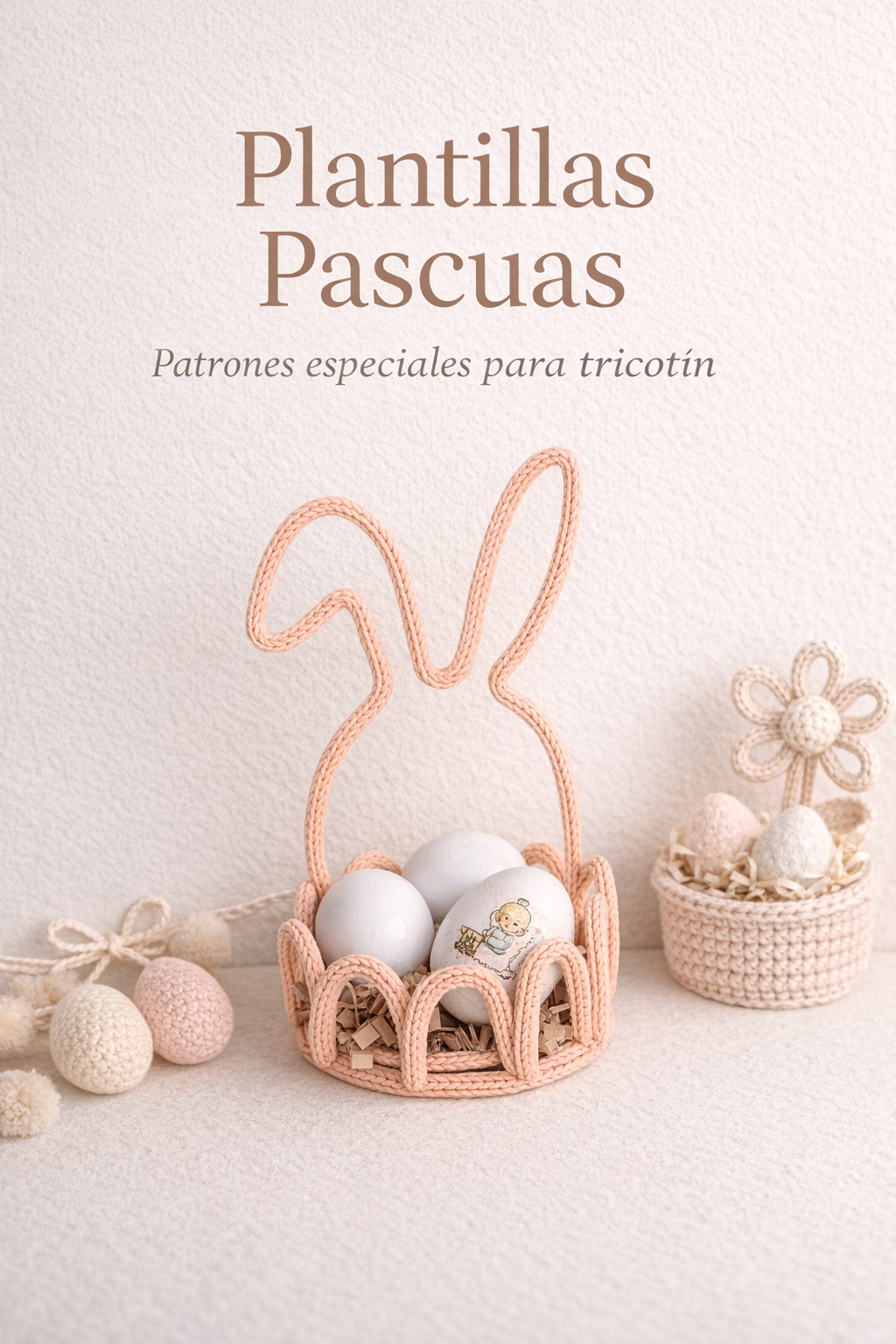 Plantillas de Pascua para Tricotín